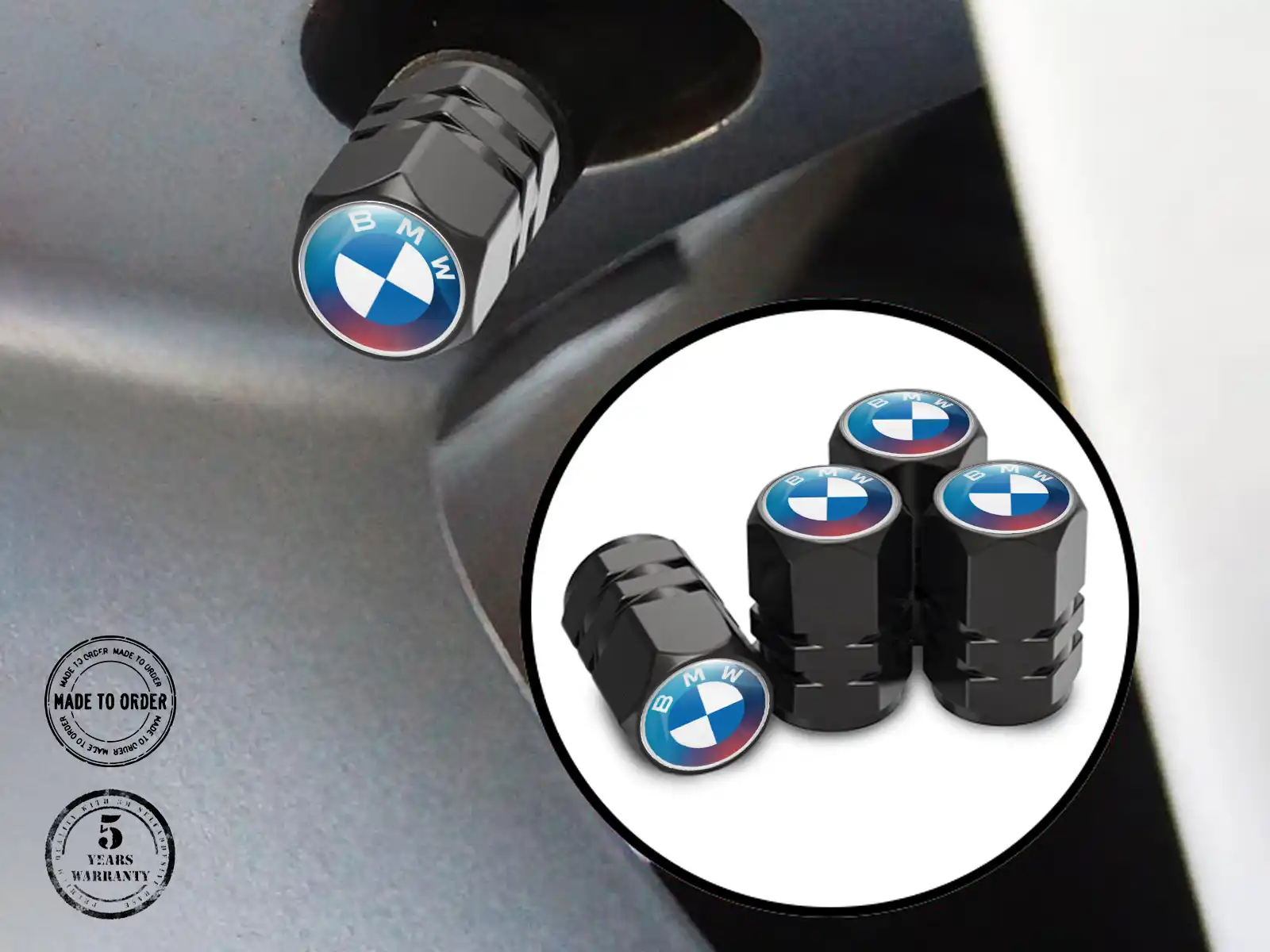 BMW Cappelli Stelo Valvola Auto Stile Max